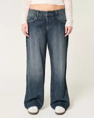 Low-Rise Dark Wash Baggy Jeans,Low-Rise Dark Wash Baggy Jeans Low-Rise Dark Wash Baggy Jeans,Low-Rise Dark Wash Baggy Jeans