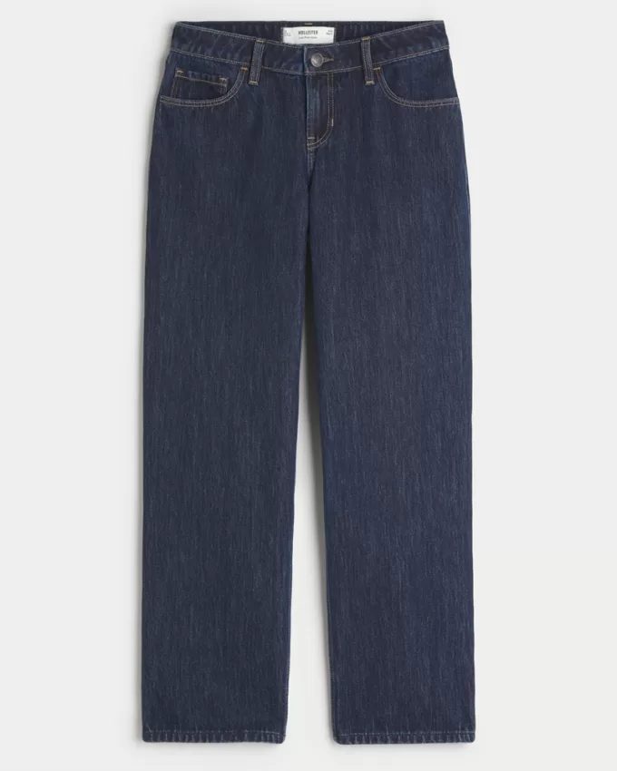 Low-Rise Dark Wash Loose Jeans,Low-Rise Dark Wash Loose Jeans Low-Rise Dark Wash Loose Jeans,Low-Rise Dark Wash Loose Jeans