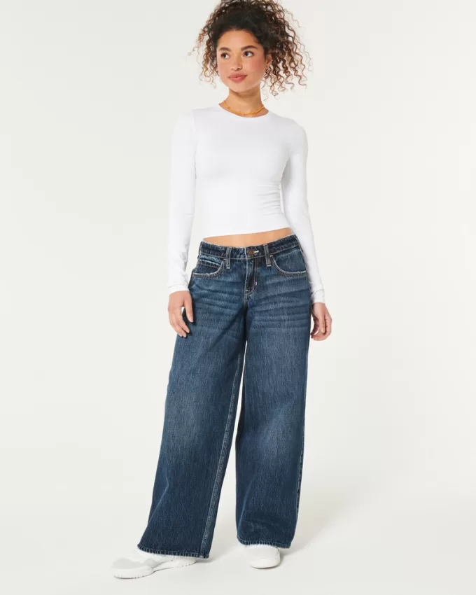 Low-Rise Dark Wash Super Baggy Jeans,Low-Rise Dark Wash Super Baggy Jeans Low-Rise Dark Wash Super Baggy Jeans,Low-Rise Dark Wash Super Baggy Jeans