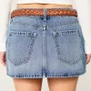 Low-Rise Denim Mini Skort,Low-Rise Denim Mini Skort Low-Rise Denim Mini Skort,Low-Rise Denim Mini Skort