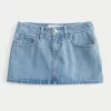 Low-Rise Denim Mini Skort,Low-Rise Denim Mini Skort Low-Rise Denim Mini Skort,Low-Rise Denim Mini Skort