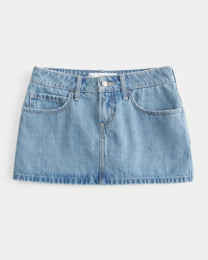 Low-Rise Denim Mini Skort,Low-Rise Denim Mini Skort Low-Rise Denim Mini Skort,Low-Rise Denim Mini Skort