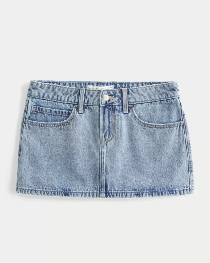 Low-Rise Denim Mini Skort,Low-Rise Denim Mini Skort Low-Rise Denim Mini Skort,Low-Rise Denim Mini Skort