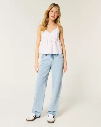 Low-Rise Light Wash Loose Jeans,Low-Rise Light Wash Loose Jeans Low-Rise Light Wash Loose Jeans,Low-Rise Light Wash Loose Jeans