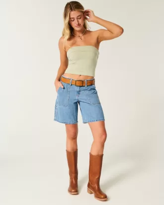 Low-Rise Medium Wash Baggy Carpenter Jort,Low-Rise Medium Wash Baggy Carpenter Jort Low-Rise Medium Wash Baggy Carpenter Jort,Low-Rise Medium Wash Baggy Carpenter Jort