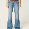 Low-Rise Medium Wash Baggy Flare Jeans,Low-Rise Medium Wash Baggy Flare Jeans Low-Rise Medium Wash Baggy Flare Jeans,Low-Rise Medium Wash Baggy Flare Jeans