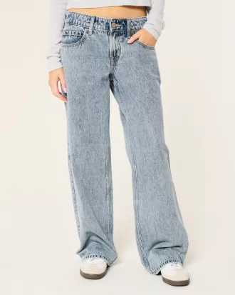 Low-Rise Medium Wash Baggy Jeans,Low-Rise Medium Wash Baggy Jeans Low-Rise Medium Wash Baggy Jeans,Low-Rise Medium Wash Baggy Jeans