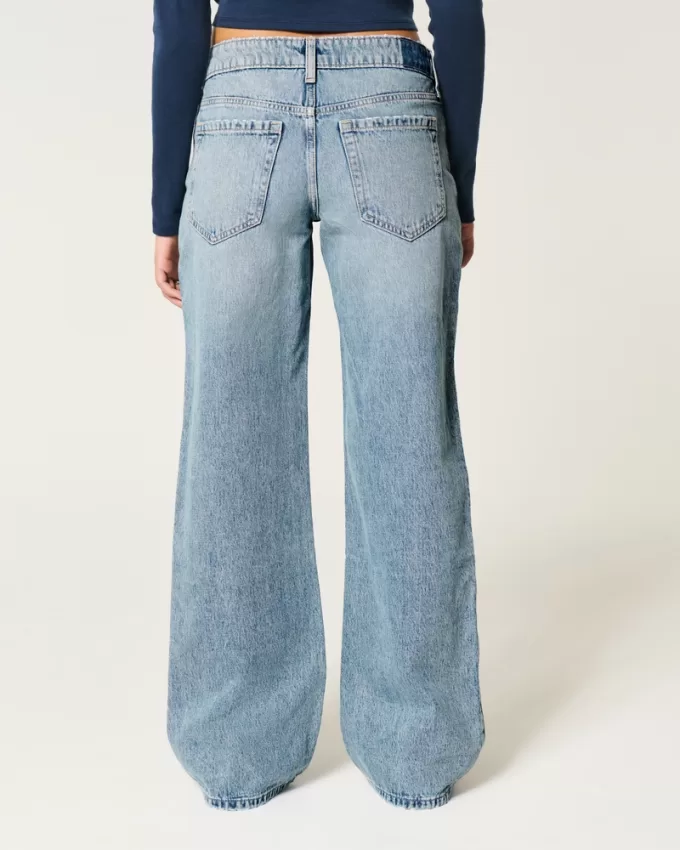 Low-Rise Medium Wash Baggy Jeans,Low-Rise Medium Wash Baggy Jeans Low-Rise Medium Wash Baggy Jeans,Low-Rise Medium Wash Baggy Jeans