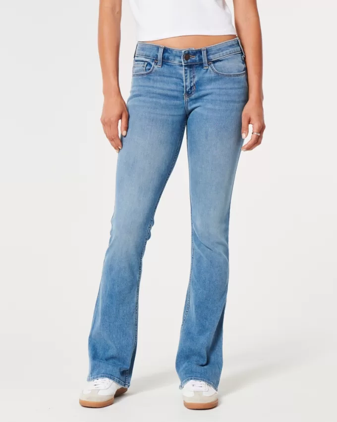 Low-Rise Medium Wash Boot Jeans,Low-Rise Medium Wash Boot Jeans Low-Rise Medium Wash Boot Jeans,Low-Rise Medium Wash Boot Jeans