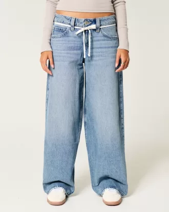 Low-Rise Medium Wash Shoelace Super Baggy Jeans,Low-Rise Medium Wash Shoelace Super Baggy Jeans Low-Rise Medium Wash Shoelace Super Baggy Jeans,Low-Rise Medium Wash Shoelace Super Baggy Jeans