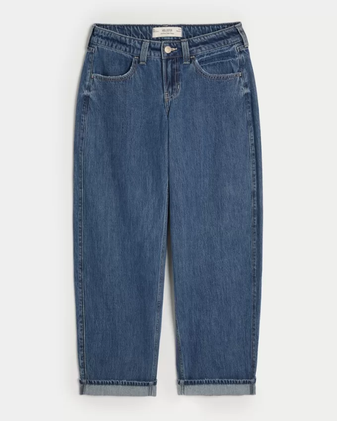 Low-Rise Medium Wash Tapered Baggy Jeans,Low-Rise Medium Wash Tapered Baggy Jeans Low-Rise Medium Wash Tapered Baggy Jeans,Low-Rise Medium Wash Tapered Baggy Jeans