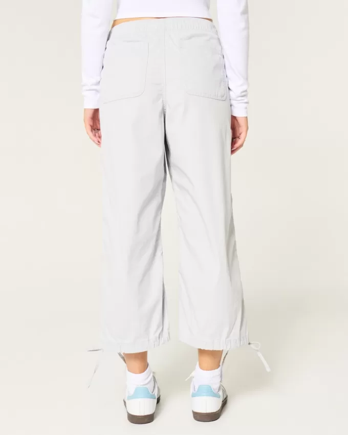 Low-Rise Poplin Baggy Capri Pants,Low-Rise Poplin Baggy Capri Pants Low-Rise Poplin Baggy Capri Pants,Low-Rise Poplin Baggy Capri Pants