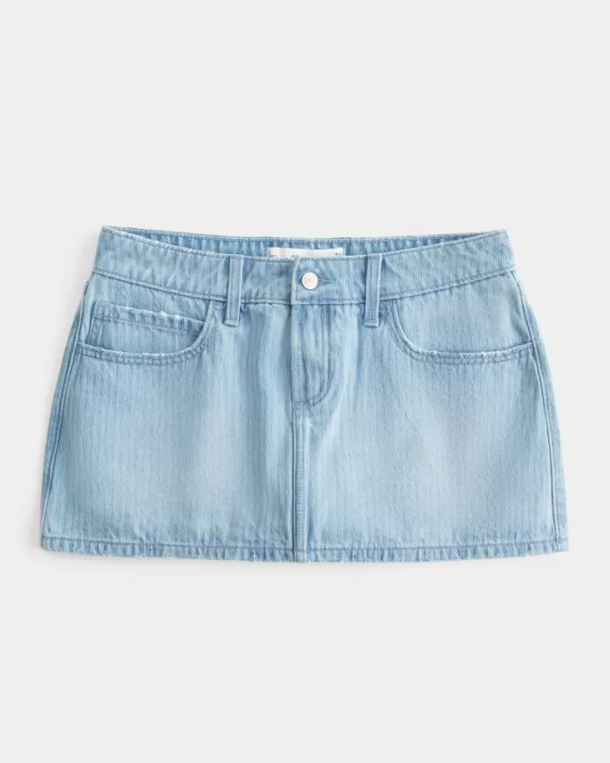 Low-Rise Railroad Stripe Denim Mini Skort,Low-Rise Railroad Stripe Denim Mini Skort Low-Rise Railroad Stripe Denim Mini Skort,Low-Rise Railroad Stripe Denim Mini Skort