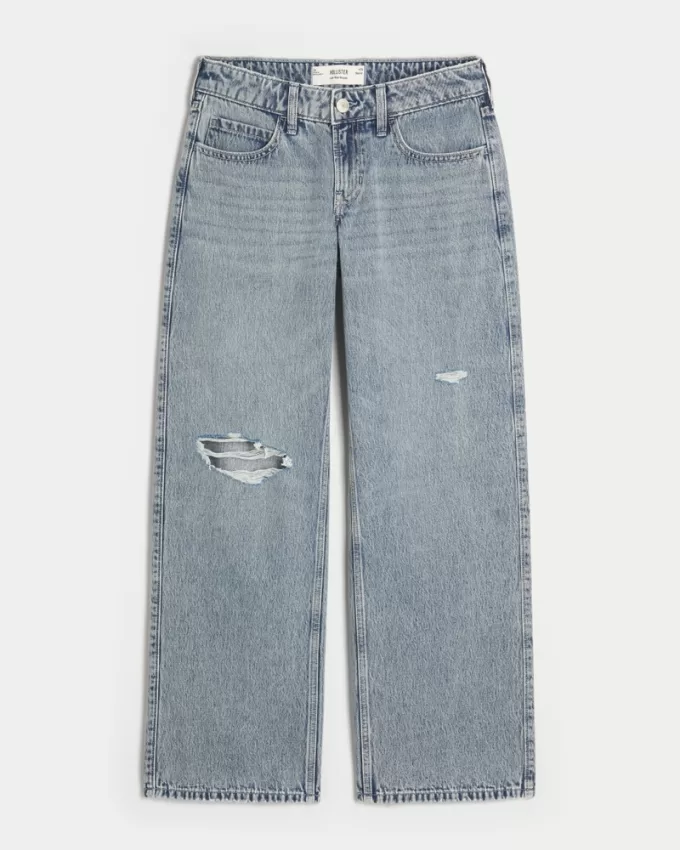 Low-Rise Ripped Light Wash Baggy Jeans,Low-Rise Ripped Light Wash Baggy Jeans Low-Rise Ripped Light Wash Baggy Jeans,Low-Rise Ripped Light Wash Baggy Jeans