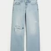 Low-Rise Ripped Light Wash Baggy Jeans,Low-Rise Ripped Light Wash Baggy Jeans Low-Rise Ripped Light Wash Baggy Jeans,Low-Rise Ripped Light Wash Baggy Jeans