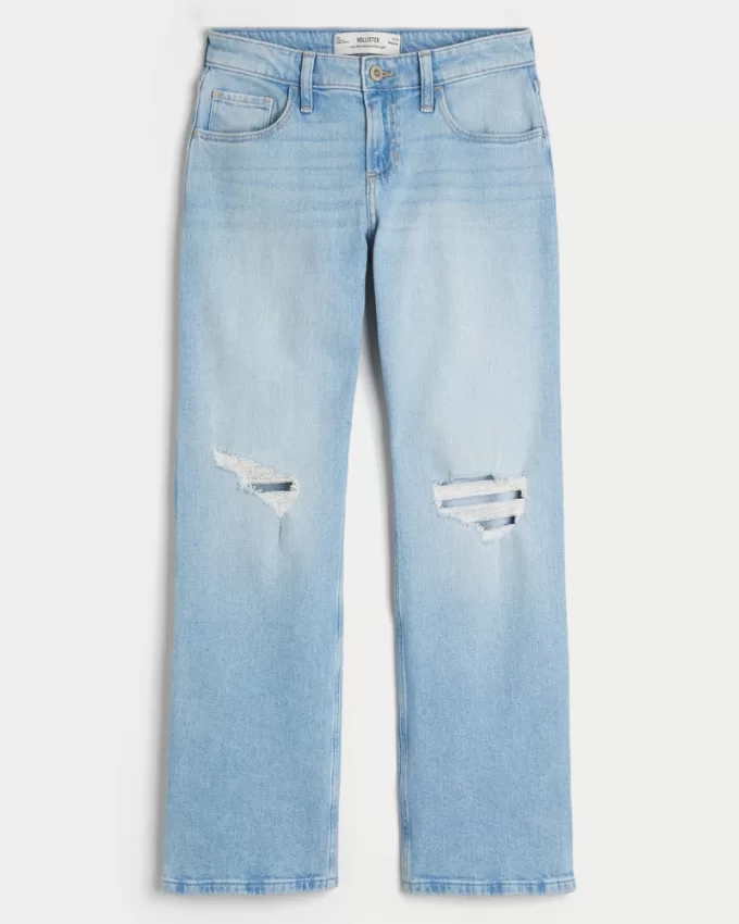 Low-Rise Ripped Light Wash Relaxed Straight Jeans,Low-Rise Ripped Light Wash Relaxed Straight Jeans Low-Rise Ripped Light Wash Relaxed Straight Jeans,Low-Rise Ripped Light Wash Relaxed Straight Jeans