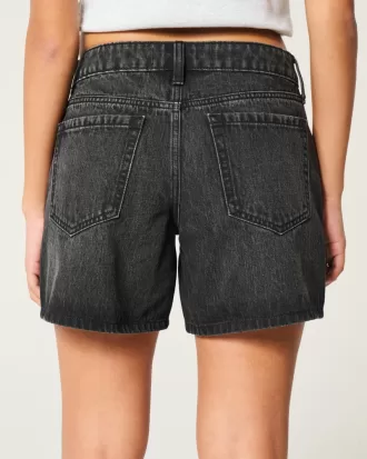 Low-Rise Washed Black Baggy Denim Shorts 5″,Low-Rise Washed Black Baggy Denim Shorts 5″ Low-Rise Washed Black Baggy Denim Shorts 5″,Low-Rise Washed Black Baggy Denim Shorts 5″