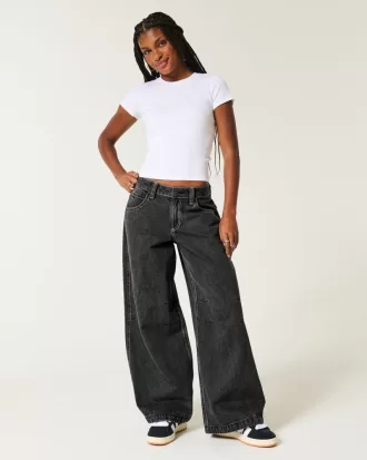 Low-Rise Washed Black Extreme Baggy Jeans,Low-Rise Washed Black Extreme Baggy Jeans Low-Rise Washed Black Extreme Baggy Jeans,Low-Rise Washed Black Extreme Baggy Jeans