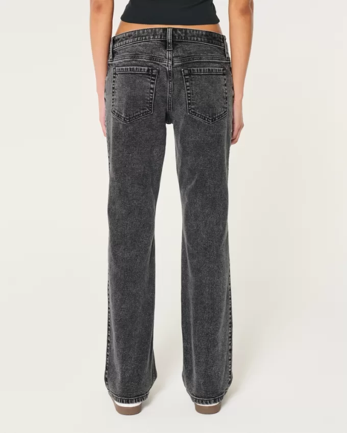 Low-Rise Washed Black Relaxed Straight Jeans,Low-Rise Washed Black Relaxed Straight Jeans Low-Rise Washed Black Relaxed Straight Jeans,Low-Rise Washed Black Relaxed Straight Jeans