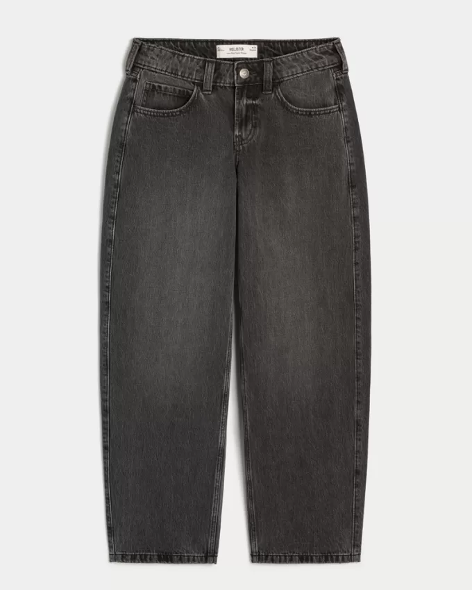 Low-Rise Washed Black Tapered Baggy Jeans,Low-Rise Washed Black Tapered Baggy Jeans Low-Rise Washed Black Tapered Baggy Jeans,Low-Rise Washed Black Tapered Baggy Jeans