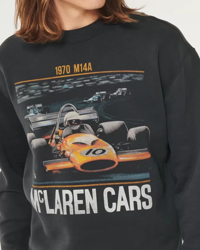 McLaren Graphic Crew Sweatshirt,McLaren Graphic Crew Sweatshirt