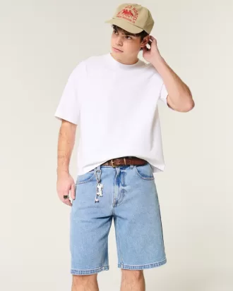 Medium Wash Baggy Jean Shorts,Medium Wash Baggy Jean Shorts Medium Wash Baggy Jean Shorts,Medium Wash Baggy Jean Shorts