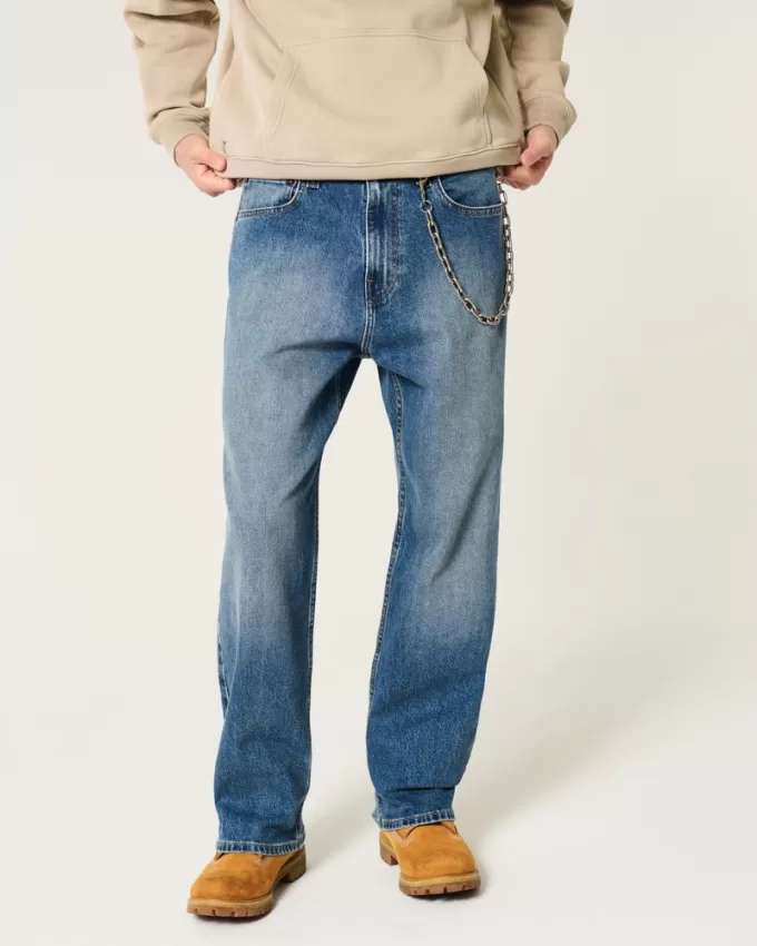 Medium Wash Baggy Jeans,Medium Wash Baggy Jeans Medium Wash Baggy Jeans,Medium Wash Baggy Jeans