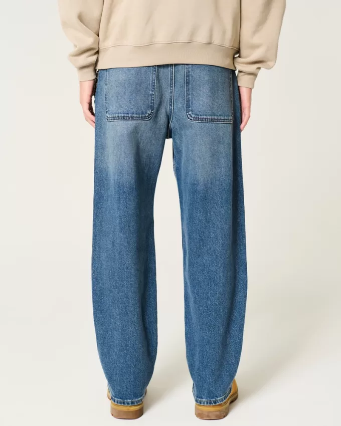 Medium Wash Baggy Jeans,Medium Wash Baggy Jeans Medium Wash Baggy Jeans,Medium Wash Baggy Jeans