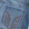 Medium Wash Embroidered Boot Jeans,Medium Wash Embroidered Boot Jeans Medium Wash Embroidered Boot Jeans,Medium Wash Embroidered Boot Jeans