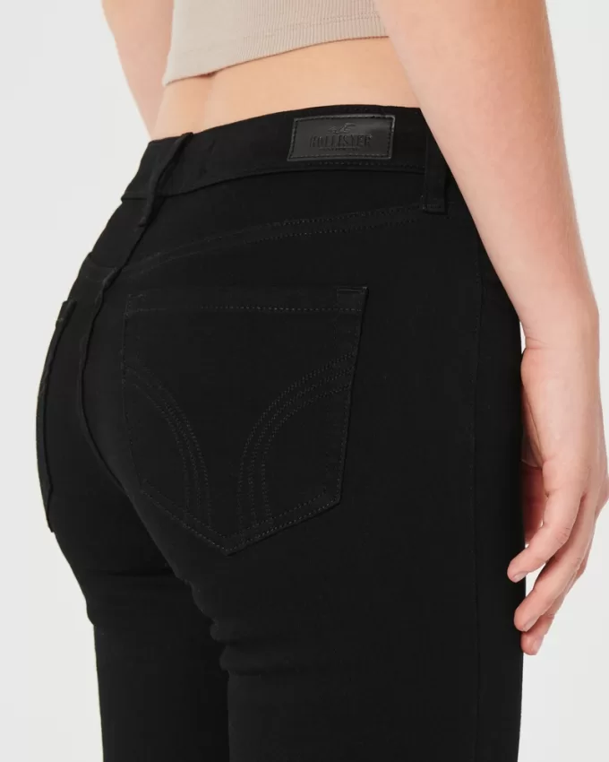 Mid-Rise Black Boot Jeans,Mid-Rise Black Boot Jeans Mid-Rise Black Boot Jeans,Mid-Rise Black Boot Jeans