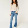 Mid-Rise Medium Wash Boot Jeans,Mid-Rise Medium Wash Boot Jeans Mid-Rise Medium Wash Boot Jeans,Mid-Rise Medium Wash Boot Jeans