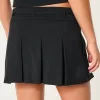 Mid-Rise Pleated Mini Skort,Mid-Rise Pleated Mini Skort Mid-Rise Pleated Mini Skort,Mid-Rise Pleated Mini Skort