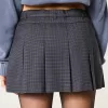 Mid-Rise Pleated Mini Skort,Mid-Rise Pleated Mini Skort Mid-Rise Pleated Mini Skort,Mid-Rise Pleated Mini Skort