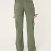 Mid-Rise Relaxed Cargo Boot Pants,Mid-Rise Relaxed Cargo Boot Pants Mid-Rise Relaxed Cargo Boot Pants,Mid-Rise Relaxed Cargo Boot Pants