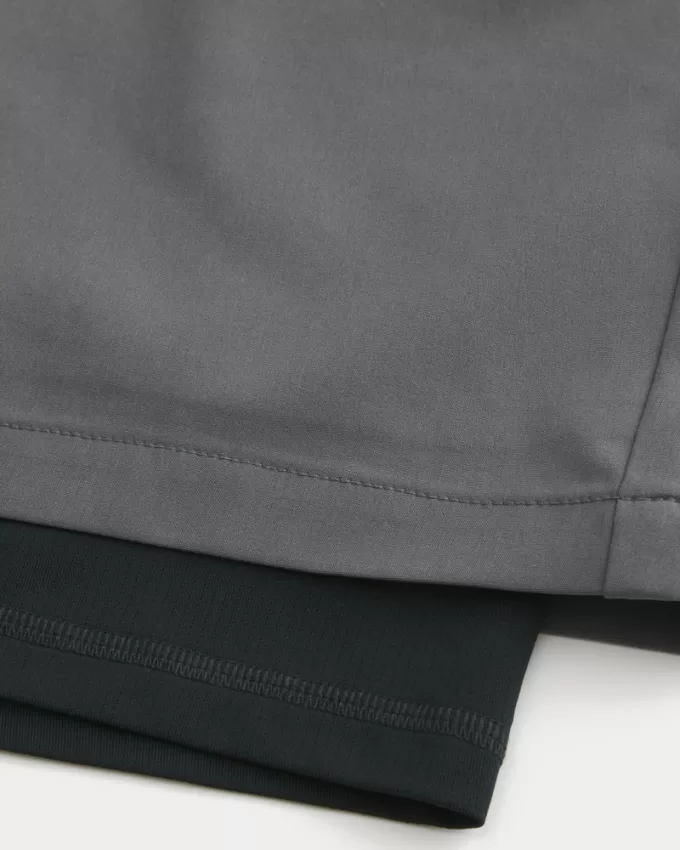 Mid-Thigh Hybrid Active Shorts,Mid-Thigh Hybrid Active Shorts Mid-Thigh Hybrid Active Shorts,Mid-Thigh Hybrid Active Shorts