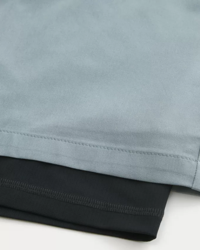 Mid-Thigh Hybrid Active Shorts,Mid-Thigh Hybrid Active Shorts Mid-Thigh Hybrid Active Shorts,Mid-Thigh Hybrid Active Shorts