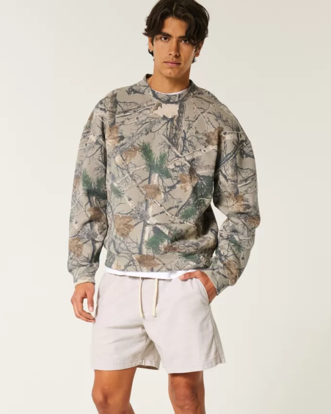 Mid-Thigh Linen-Blend Pull-On Shorts,Mid-Thigh Linen-Blend Pull-On Shorts Mid-Thigh Linen-Blend Pull-On Shorts,Mid-Thigh Linen-Blend Pull-On Shorts