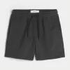 Mid-Thigh Loose Fleece Shorts,Mid-Thigh Loose Fleece Shorts