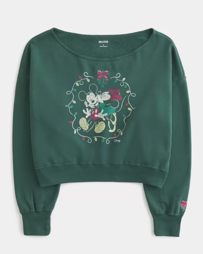 Mini Mickey and Minnie Mouse Graphic Sweatshirt,Mini Mickey and Minnie Mouse Graphic Sweatshirt Mini Mickey and Minnie Mouse Graphic Sweatshirt,Mini Mickey and Minnie Mouse Graphic Sweatshirt