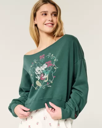 Mini Mickey and Minnie Mouse Graphic Sweatshirt,Mini Mickey and Minnie Mouse Graphic Sweatshirt Mini Mickey and Minnie Mouse Graphic Sweatshirt,Mini Mickey and Minnie Mouse Graphic Sweatshirt