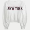 Mini New York Graphic Sweatshirt,Mini New York Graphic Sweatshirt Mini New York Graphic Sweatshirt,Mini New York Graphic Sweatshirt
