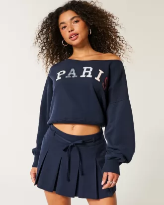 Mini Paris Graphic Sweatshirt,Mini Paris Graphic Sweatshirt Mini Paris Graphic Sweatshirt,Mini Paris Graphic Sweatshirt