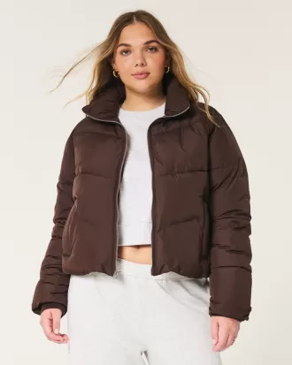 Mini Zip-Up Puffer Jacket,Mini Zip-Up Puffer Jacket