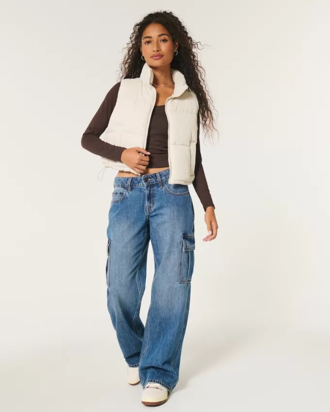 Mini Zip-Up Puffer Vest,Mini Zip-Up Puffer Vest Mini Zip-Up Puffer Vest,Mini Zip-Up Puffer Vest