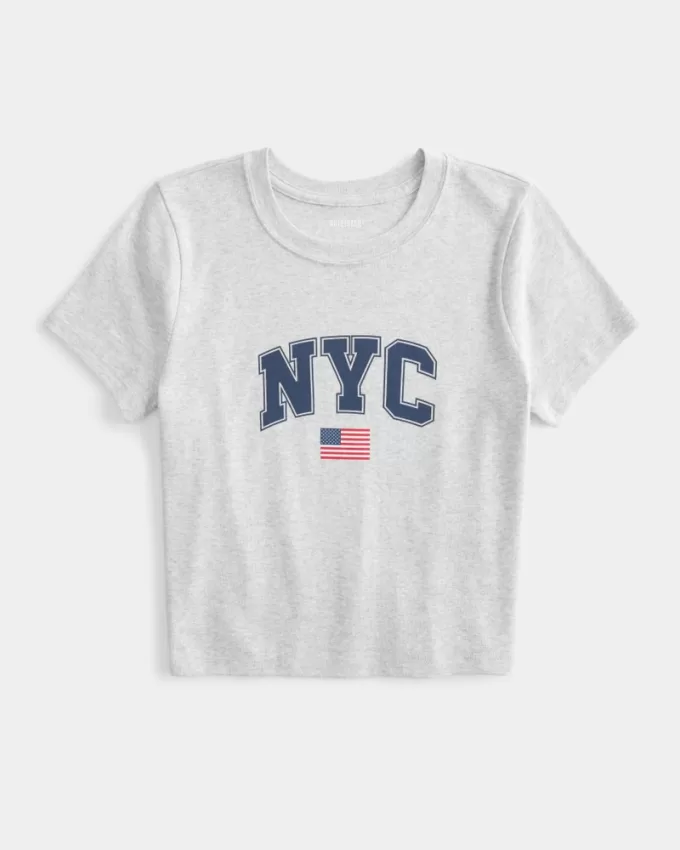NYC Graphic Baby Tee,NYC Graphic Baby Tee
