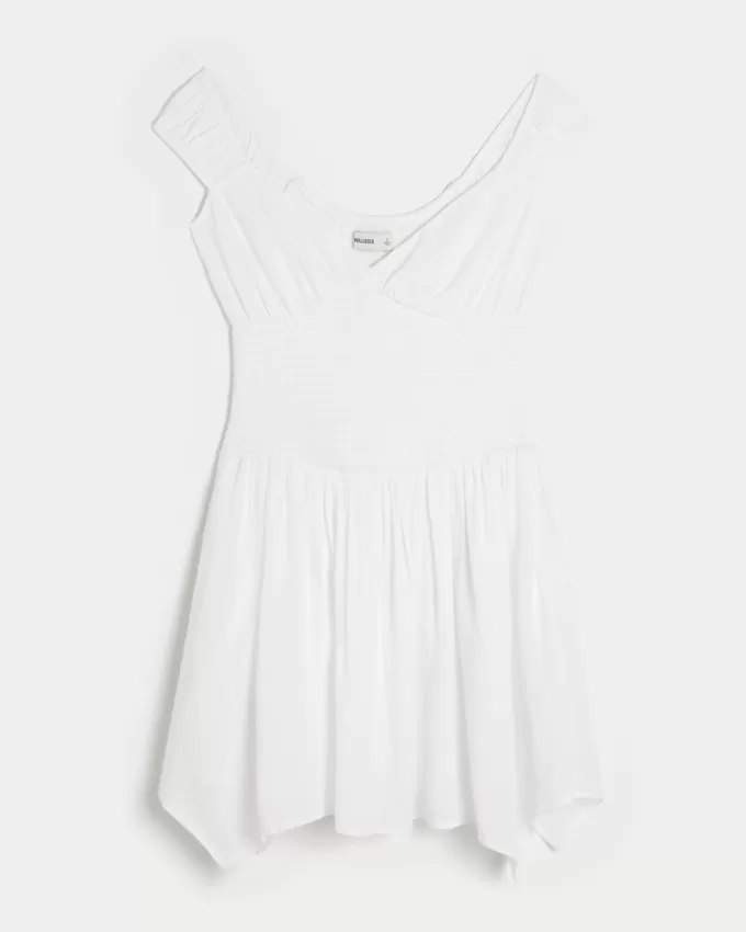 Off-the-Shoulder Asymmetrical Hem Mini Dress,Off-the-Shoulder Asymmetrical Hem Mini Dress Off-the-Shoulder Asymmetrical Hem Mini Dress,Off-the-Shoulder Asymmetrical Hem Mini Dress