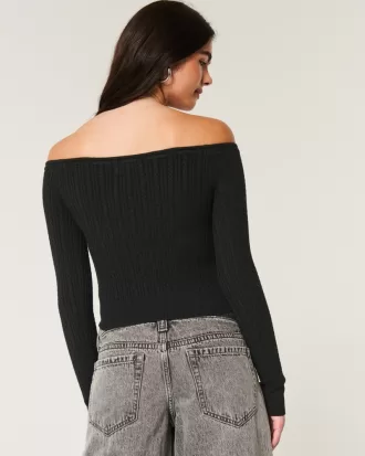 Off-the-Shoulder Cable-Knit Sweater,Off-the-Shoulder Cable-Knit Sweater Off-the-Shoulder Cable-Knit Sweater,Off-the-Shoulder Cable-Knit Sweater