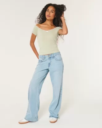 Off-the-Shoulder Lace Trim Top,Off-the-Shoulder Lace Trim Top Off-the-Shoulder Lace Trim Top,Off-the-Shoulder Lace Trim Top