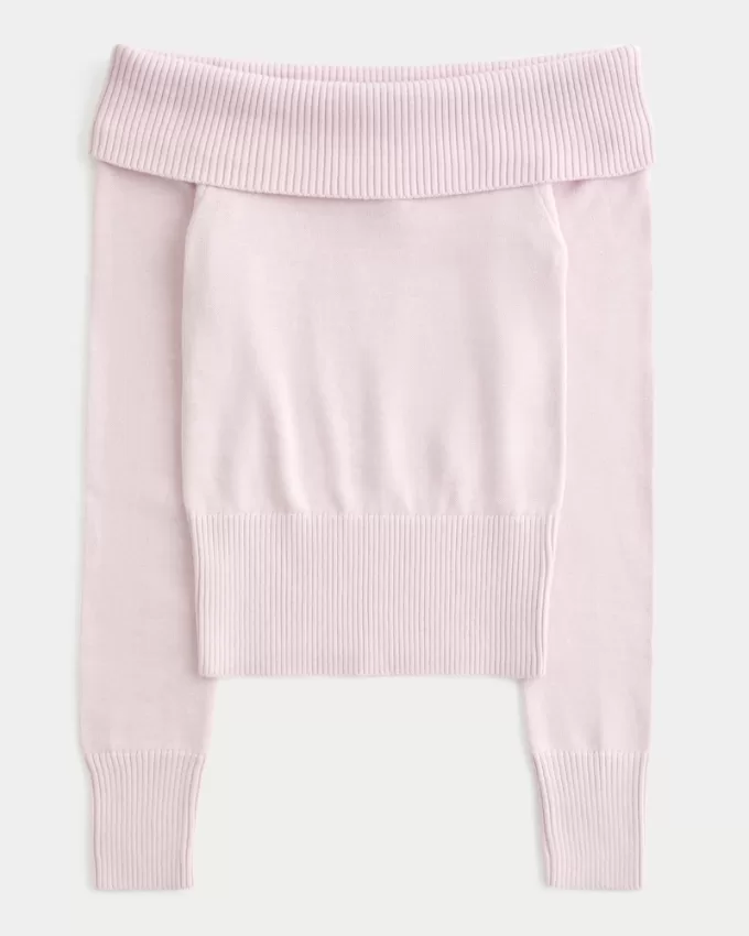 Off-the-Shoulder Sweater,Off-the-Shoulder Sweater