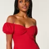 On/Off-the-Shoulder Drop-Waist Dress,On/Off-the-Shoulder Drop-Waist Dress On/Off-the-Shoulder Drop-Waist Dress,On/Off-the-Shoulder Drop-Waist Dress